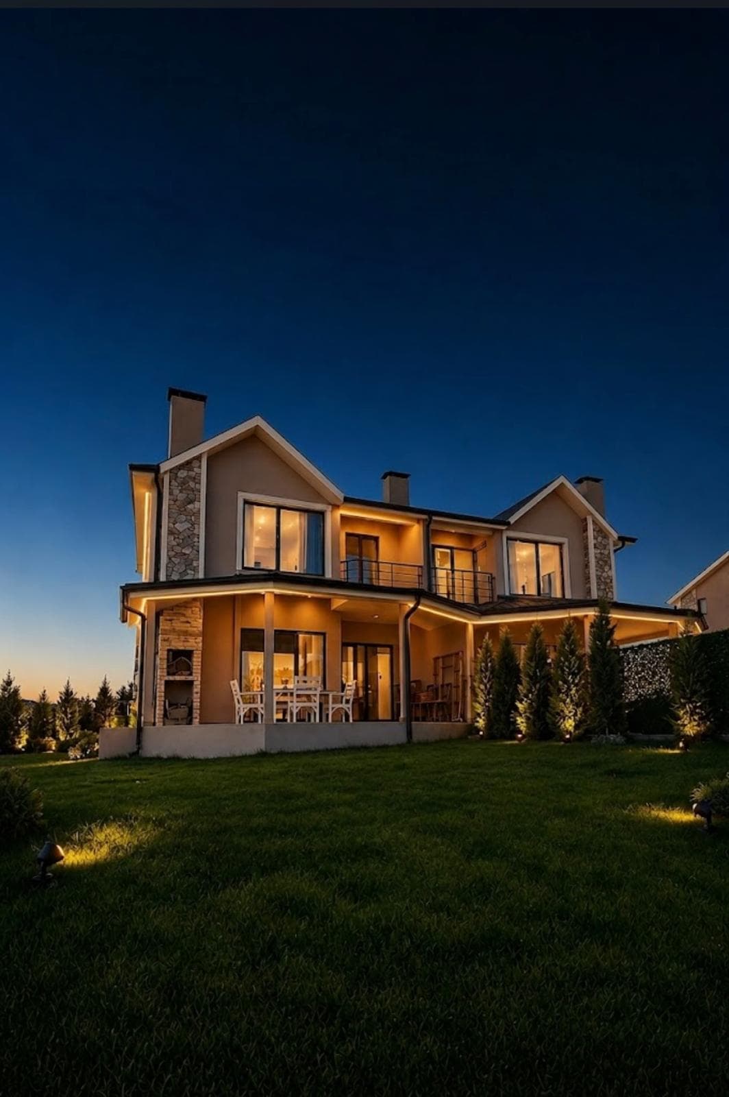Ladin Country Villaları, dış görünüm