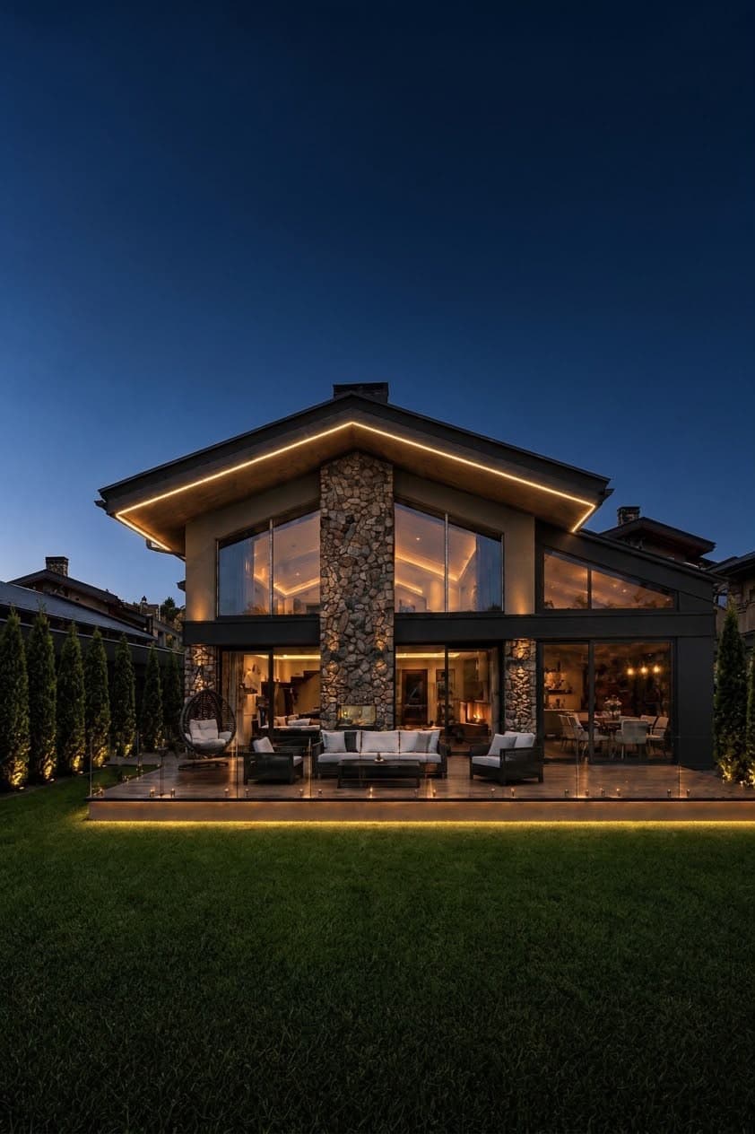Ladin Select Villaları, dış görünüm